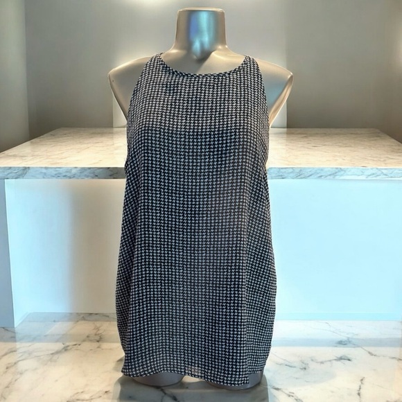 💟Banana Republic Houndstooth Tank Top - Picture 1 of 12